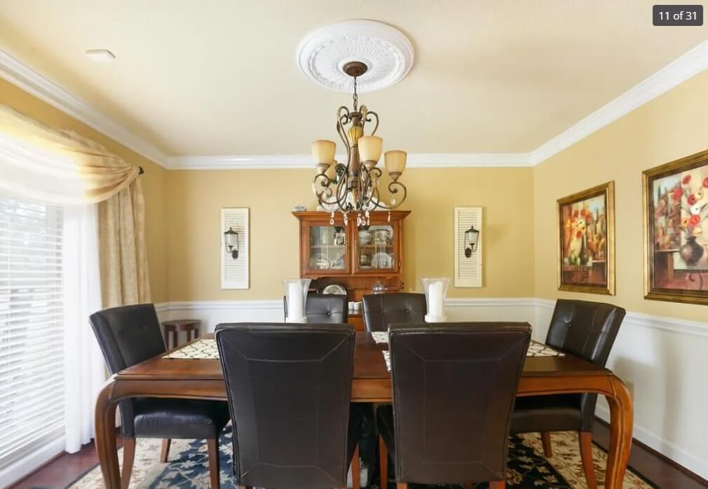 Before Dining Room Restorations